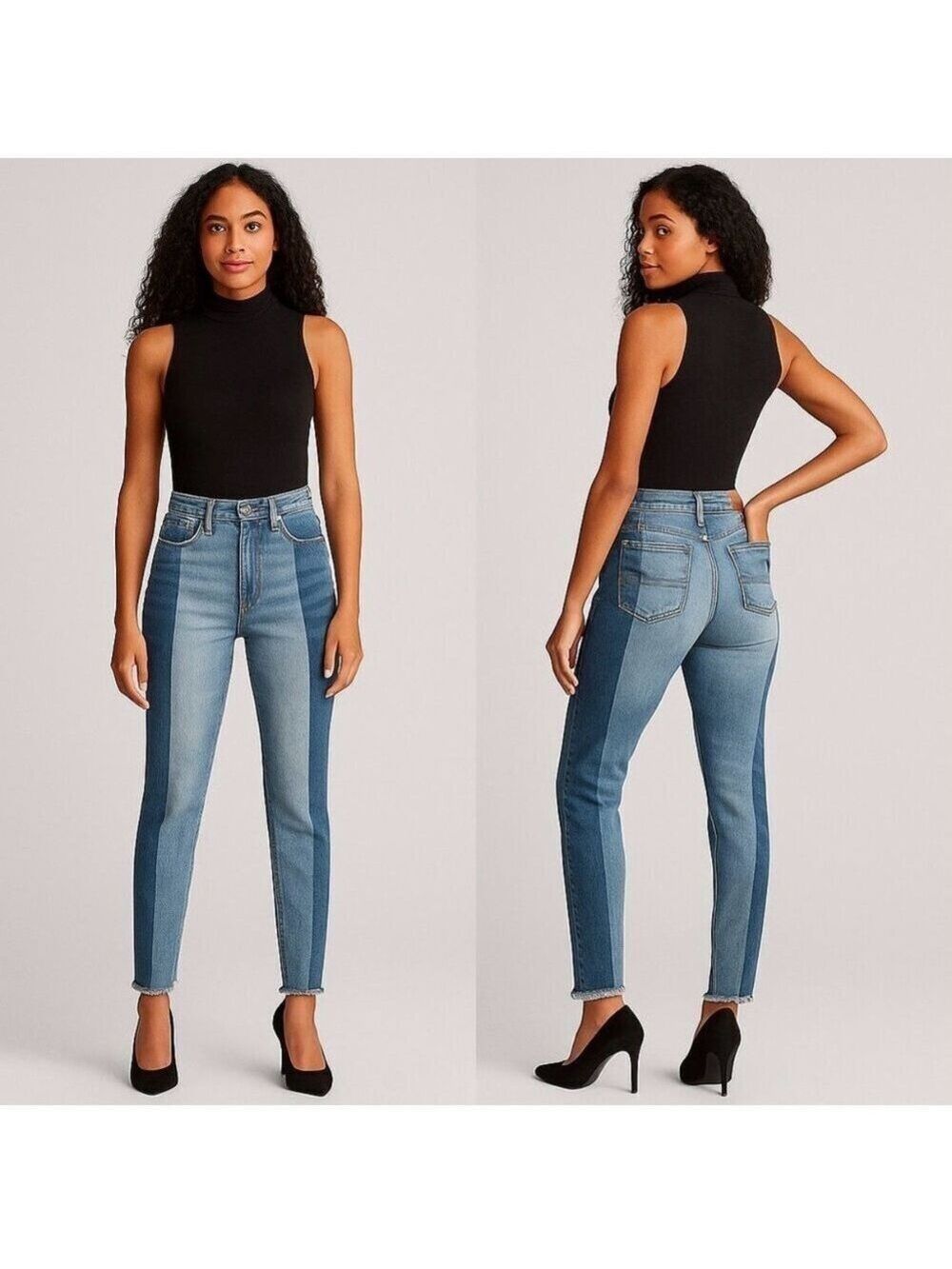 American Eagle Outfitters Vintage Hi Rise Skinny Jeans Size 00 - Picture 9 of 10